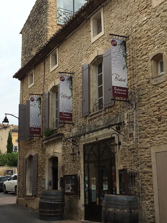 Le Vieux Bistrot Hotel Cabrieres-d'Avignon Exterior photo